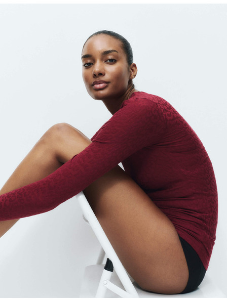 Marks & Spencer Jacquard hőszigeteléses felső Heatgen™ technológiával, 2 db Marks & Spencer piros