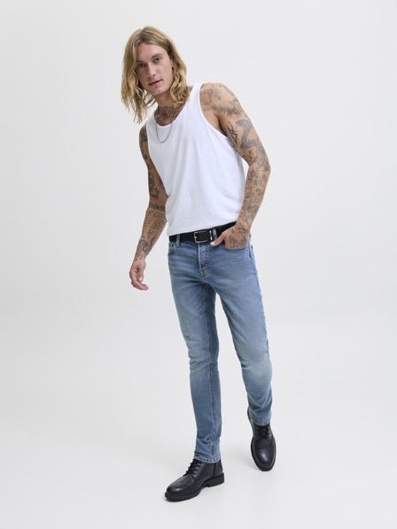 Jack & Jones JJIGlenn JJOriginal kék slimfit farmer