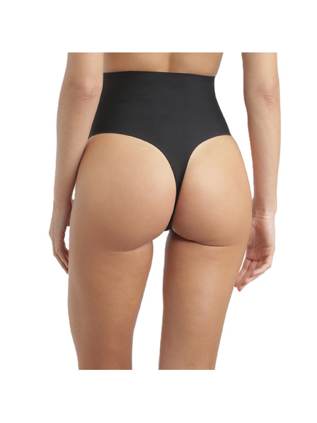 Bellinda INVISIBLE SILHOUETTE MID WAIST THONG - Női formálódó tanga - fekete