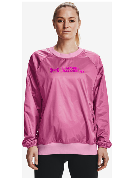 Under Armour Női felső Under Armour Recover Storm Woven Shine Crew