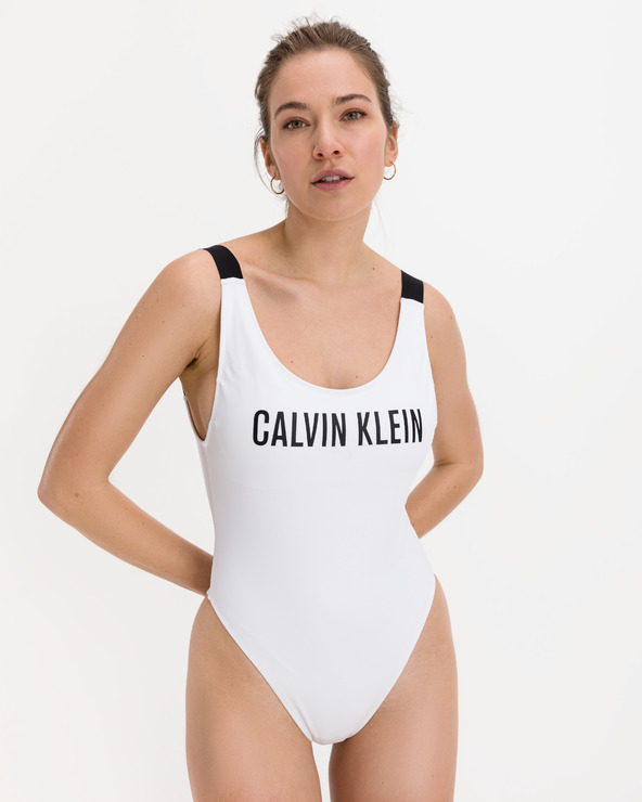 Calvin Klein Egyrészes fürdőruha Fehér