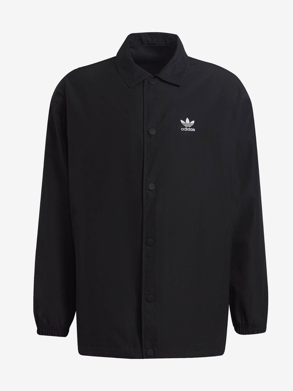 adidas Originals Fekete adidas Originals Coach Jacket Férfi könnyű ingkabát