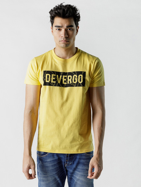 Devergo Sárga férfi póló Devergo