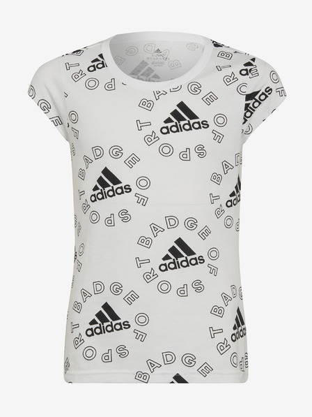 adidas Performance Fehér női mintás póló adidas Performance