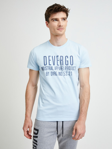 Devergo Világoskék férfi póló Devergo