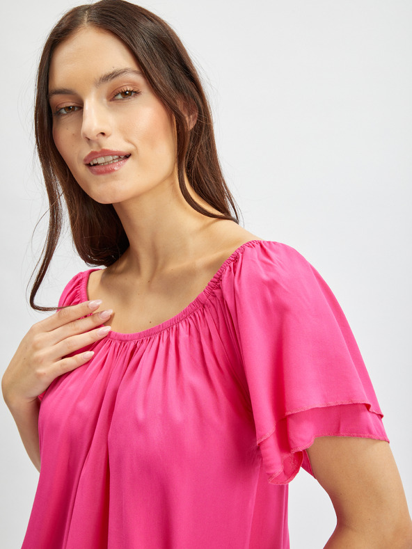 Orsay ORSAY sötét rózsaszín női blúz