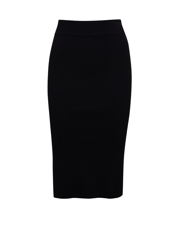 Orsay ORSAY fekete felsliccelt női szoknya