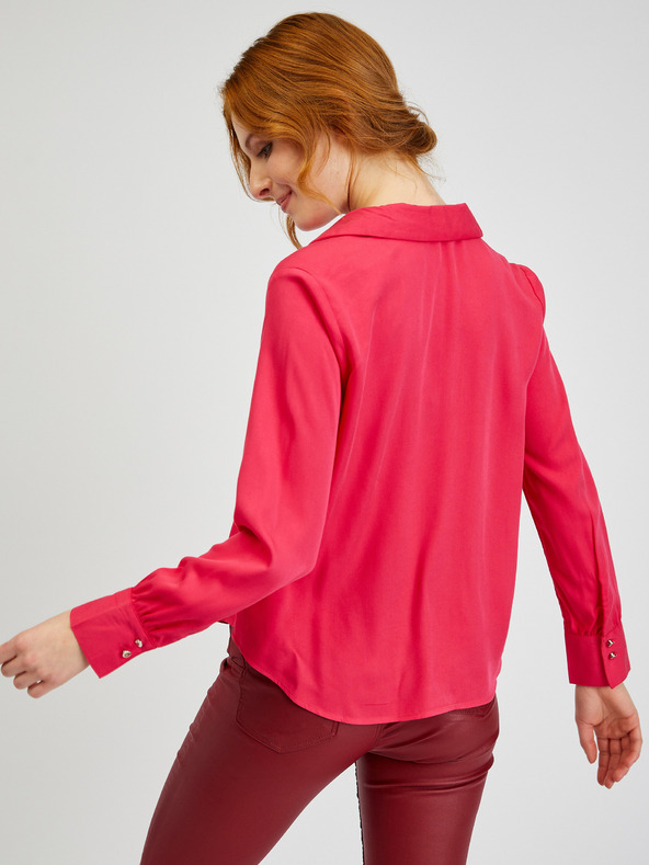 Orsay ORSAY sötét rózsaszín női blúz