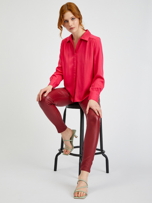 Orsay ORSAY sötét rózsaszín női blúz