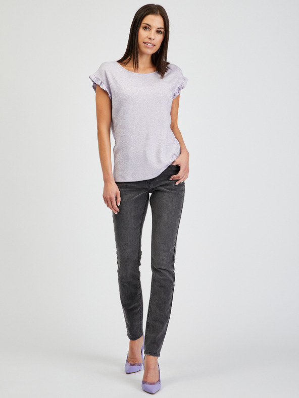 Orsay ORSAY halványlila női póló