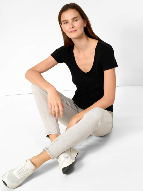 Orsay ORSAY fekete basic póló