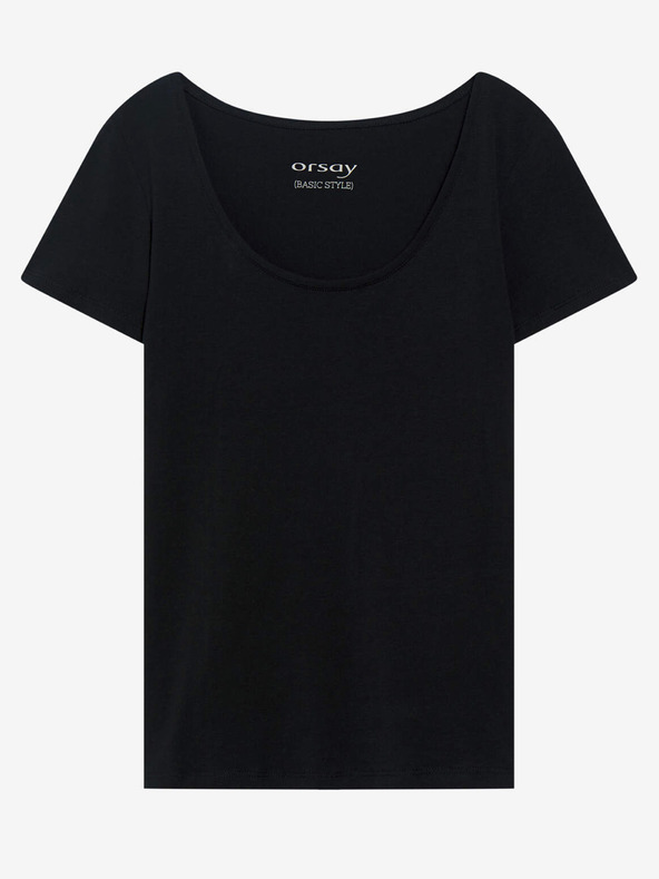 Orsay ORSAY fekete basic póló