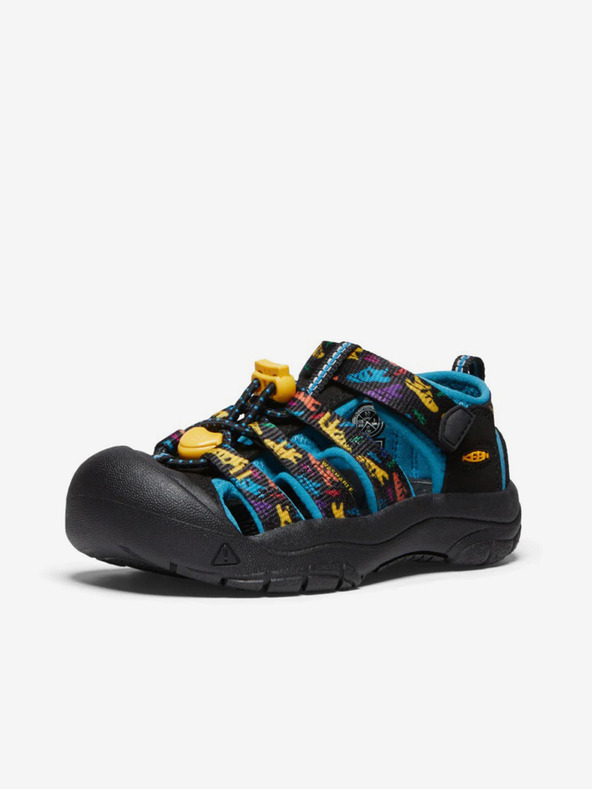 Keen Fekete fiú mintás szandál Keen