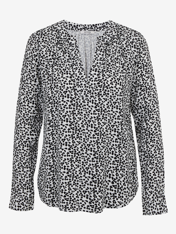 Orsay ORSAY fekete-fehér mintás női blúz