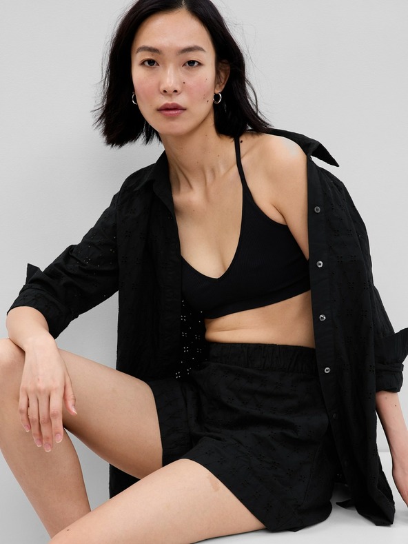 GAP Madeira mintás rövidnadrág GAP