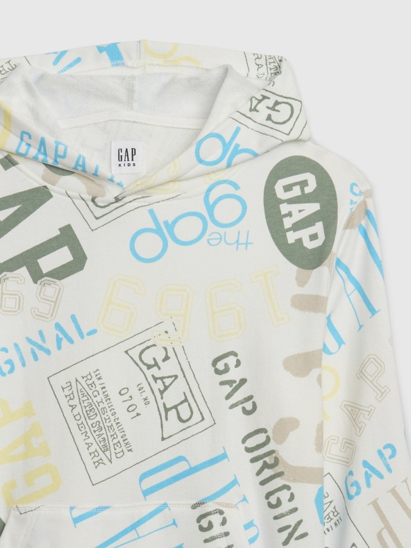 GAP Gyerek kapucnis pulóver GAP