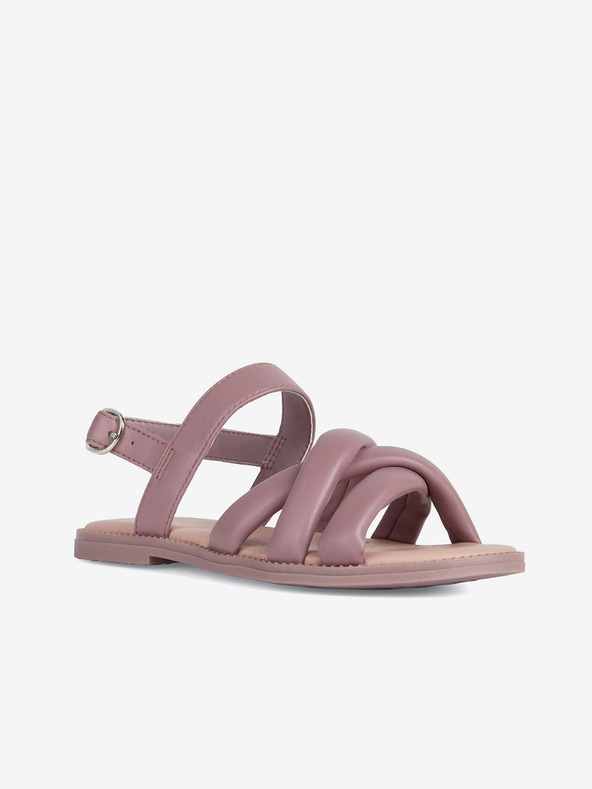 Geox Rózsaszín női bőr szandál Geox