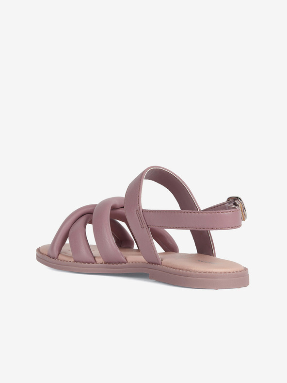 Geox Rózsaszín női bőr szandál Geox