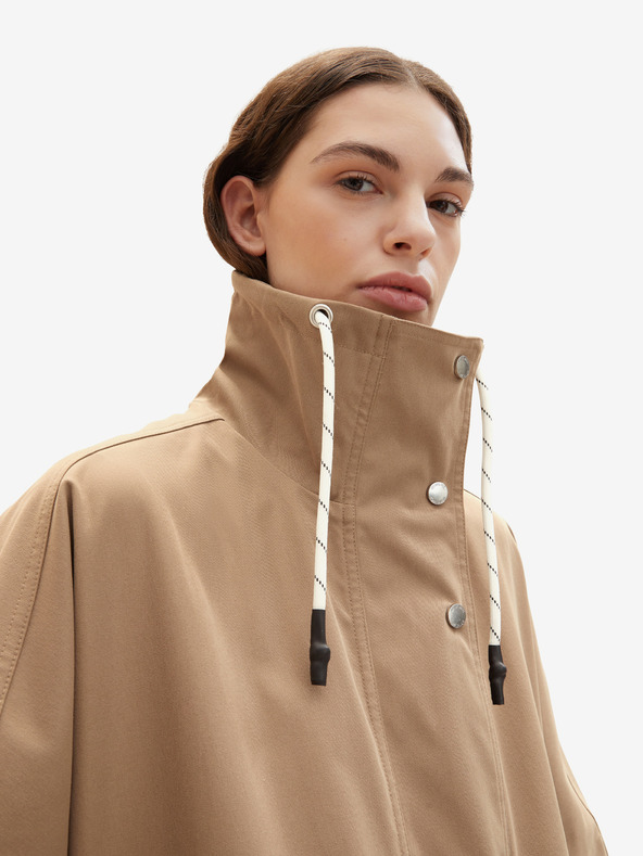 Tom Tailor Barna Tom Tailor női könnyűszerkezetes kabát