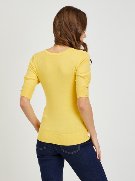 Orsay ORSAY sárga könnyű női pulóver