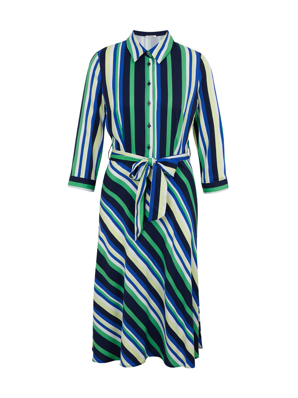 Orsay ORSAY zöld-kék csíkos női ingruha