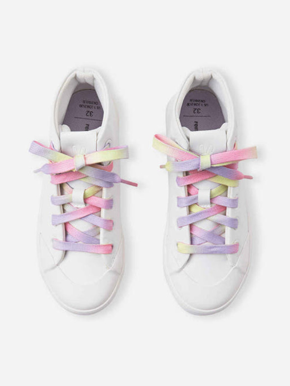 Reima Fehér Reima lányoknak bokára csúszós tornacipő Peace High Top