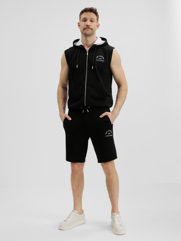 Karl Lagerfeld Fekete férfi melegítőnadrág KARL LAGERFELD