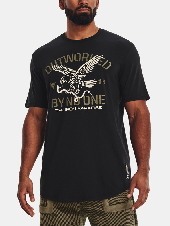 Under Armour Férfi póló Under Armour UA Project Rock Outworked SS