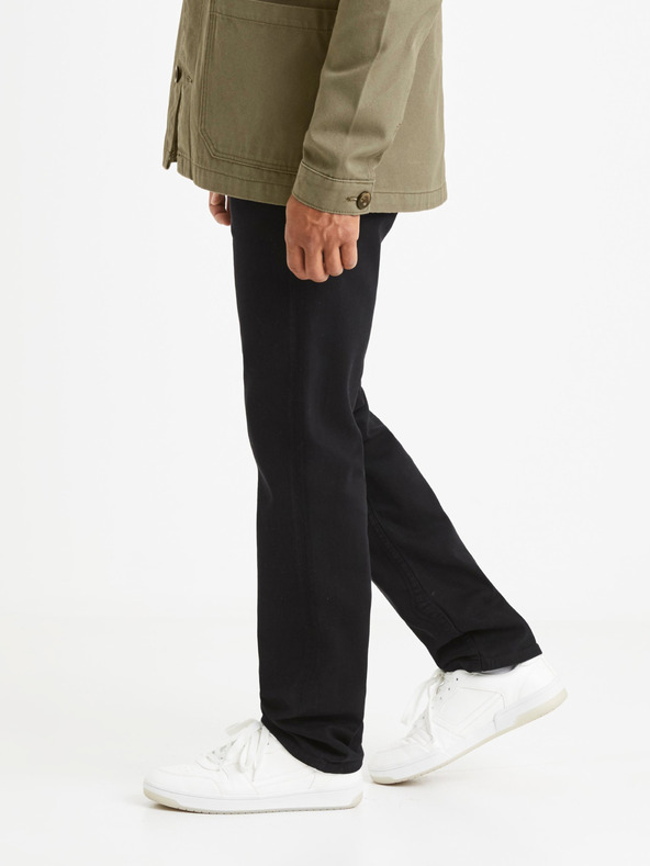 Celio Fekete Férfi nadrág Celio Vopry1