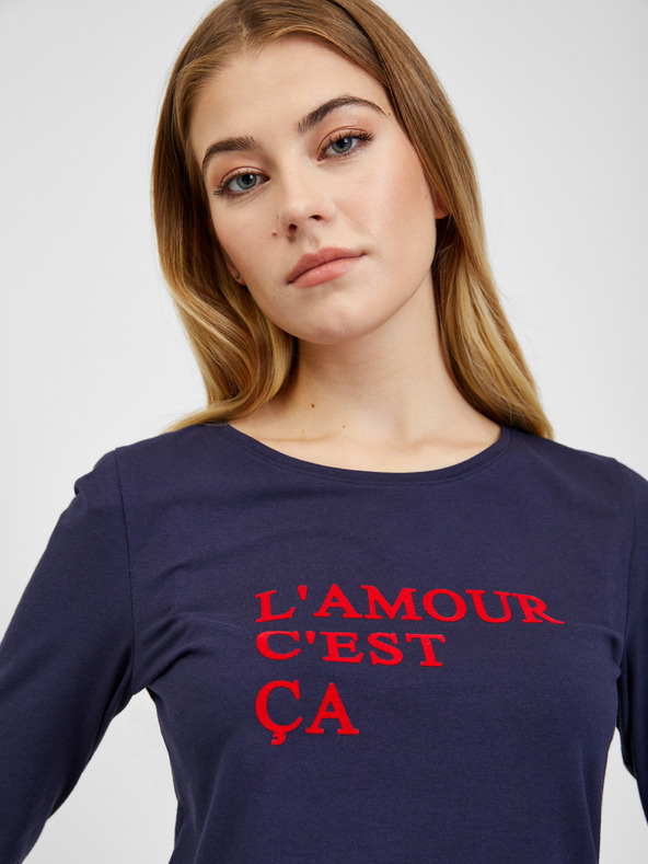 Orsay ORSAY sötétkék női póló