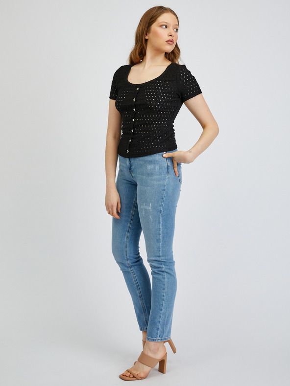 Orsay ORSAY fekete női póló