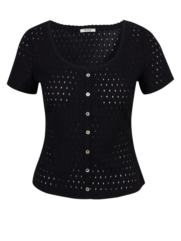 Orsay ORSAY fekete női póló