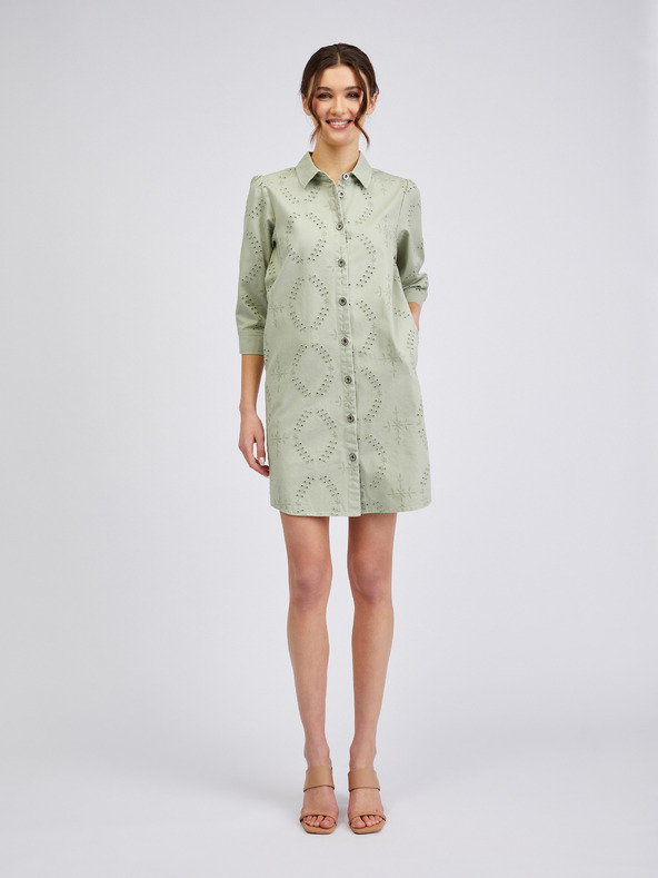 Orsay ORSAY világoszöld női farmerruha