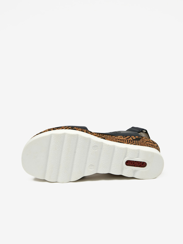 Rieker Sötétkék női ékszandál Rieker