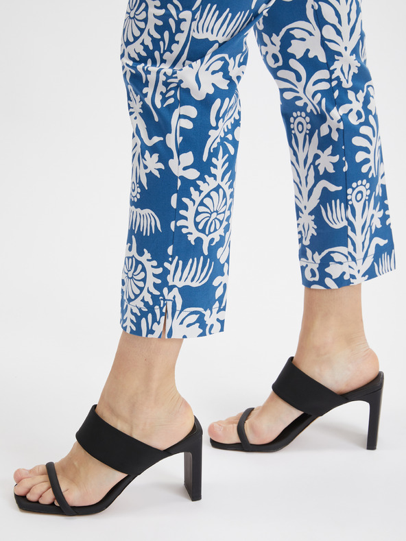 Orsay ORSAY fehér-kék női mintás nadrág