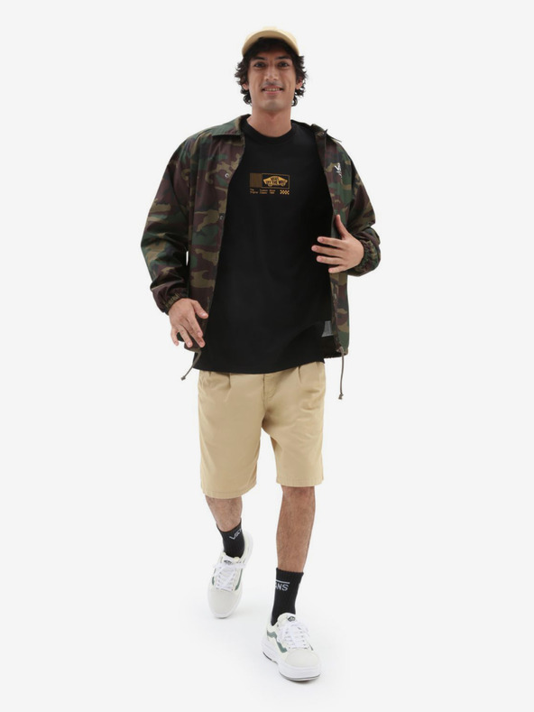 Vans Fekete Férfi VANS Transfixed 3 SS Tee II