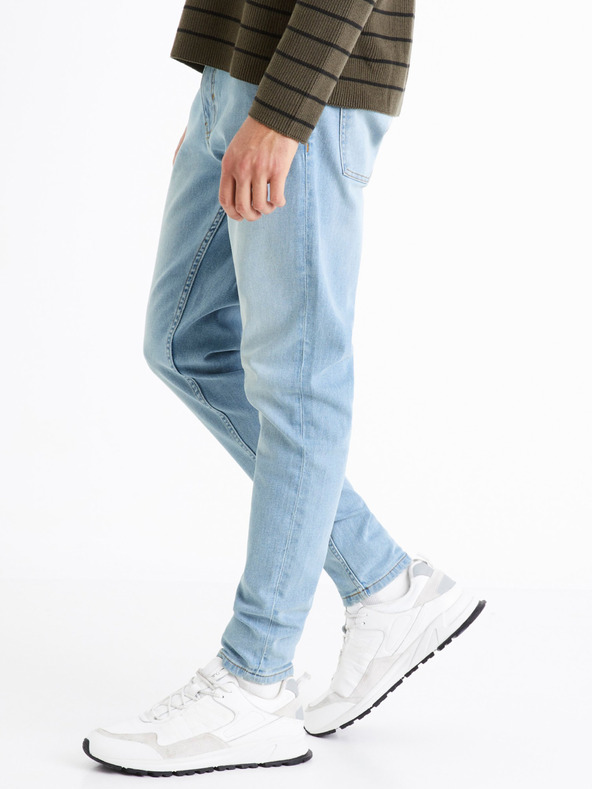 Celio Világoskék férfi skinny fit farmer Celio C45 Dosklue