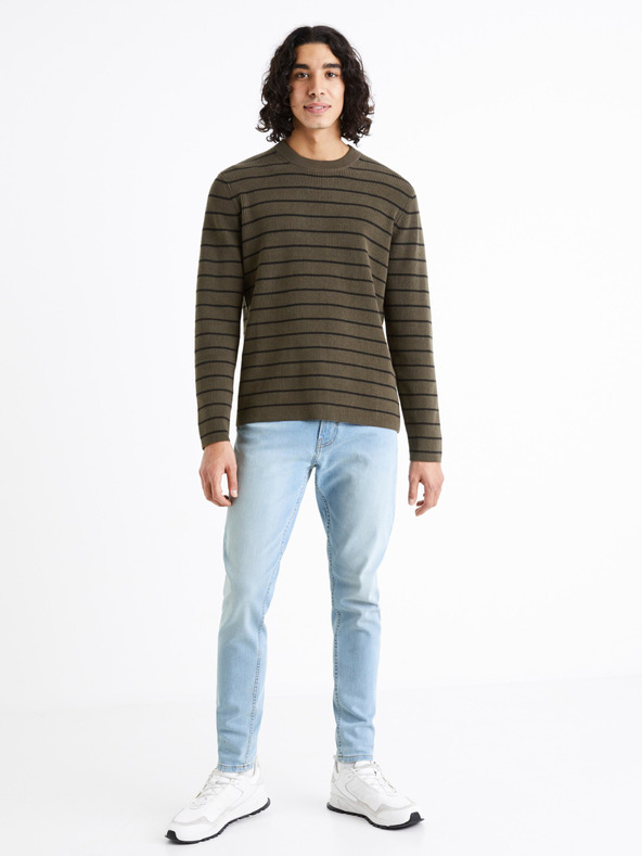 Celio Világoskék férfi skinny fit farmer Celio C45 Dosklue