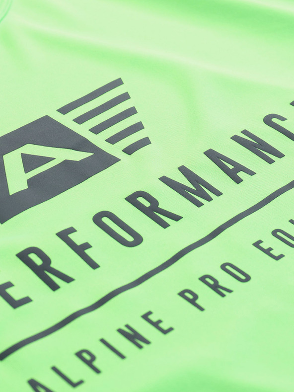 ALPINE PRO Férfi funkcionális póló hűvös-szárítóval ALPINE PRO PANTHER zöld
