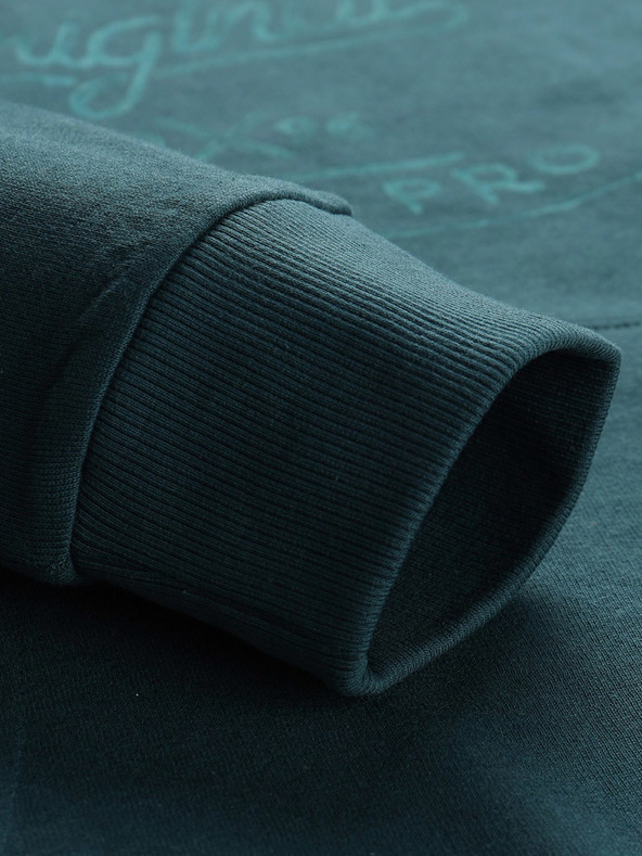 ALPINE PRO Férfi pamut pulóver ALPINE PRO KYTOR zöld