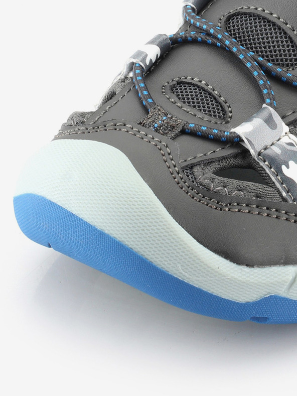 ALPINE PRO Gyerek outdoor szandál ALPINE PRO GROBO szürke