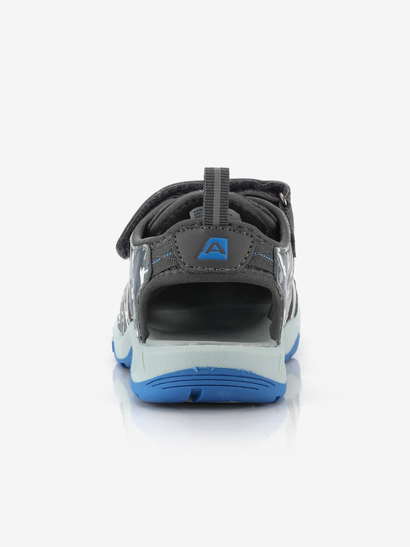 ALPINE PRO Gyerek outdoor szandál ALPINE PRO GROBO szürke