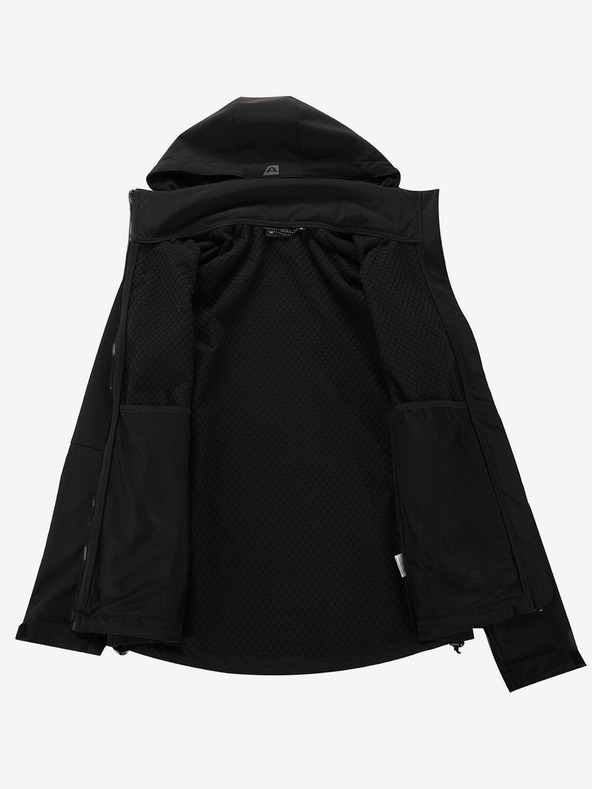 ALPINE PRO Női softshell dzseki membránnal ALPINE PRO LANCA fekete