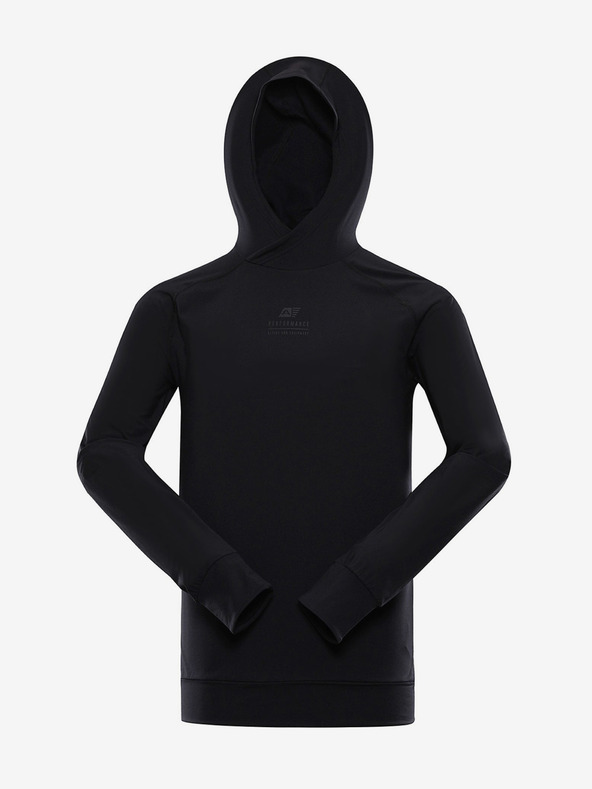 ALPINE PRO Férfi gyorsan száradó pulóver ALPINE PRO LIGHT fekete