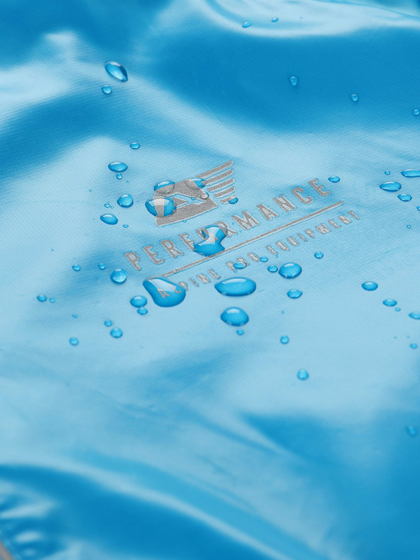 ALPINE PRO Férfi ultrakönnyű kabát vízszigeteléssel ALPINE PRO BIK kék