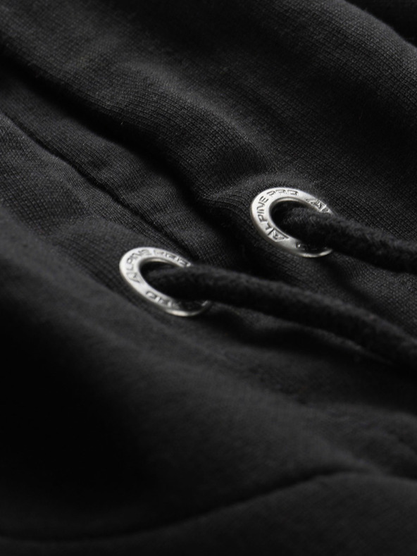 ALPINE PRO Férfi pamut pulóver ALPINE PRO KYTOR fekete