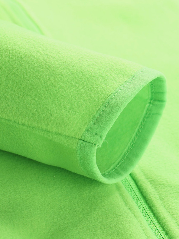 ALPINE PRO Férfi fleece pulóver ALPINE PRO GARIM zöld