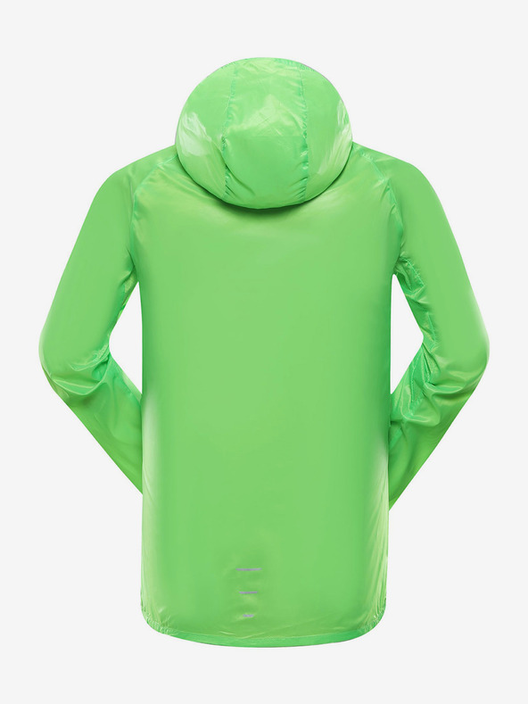 ALPINE PRO Férfi ultrakönnyű kabát vízszigeteléssel ALPINE PRO BIK zöld