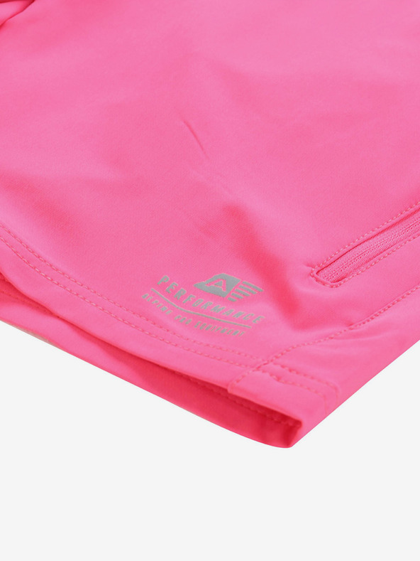 ALPINE PRO Női softshell gyorsan száradó rövidnadrág ALPINE PRO COLA rózsaszín