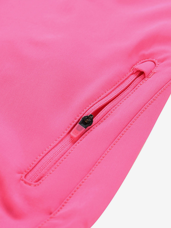 ALPINE PRO Női softshell gyorsan száradó rövidnadrág ALPINE PRO COLA rózsaszín